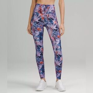 LULULEMON Fast & Free Brushed Fabric High Rise 28” Leggings Tight